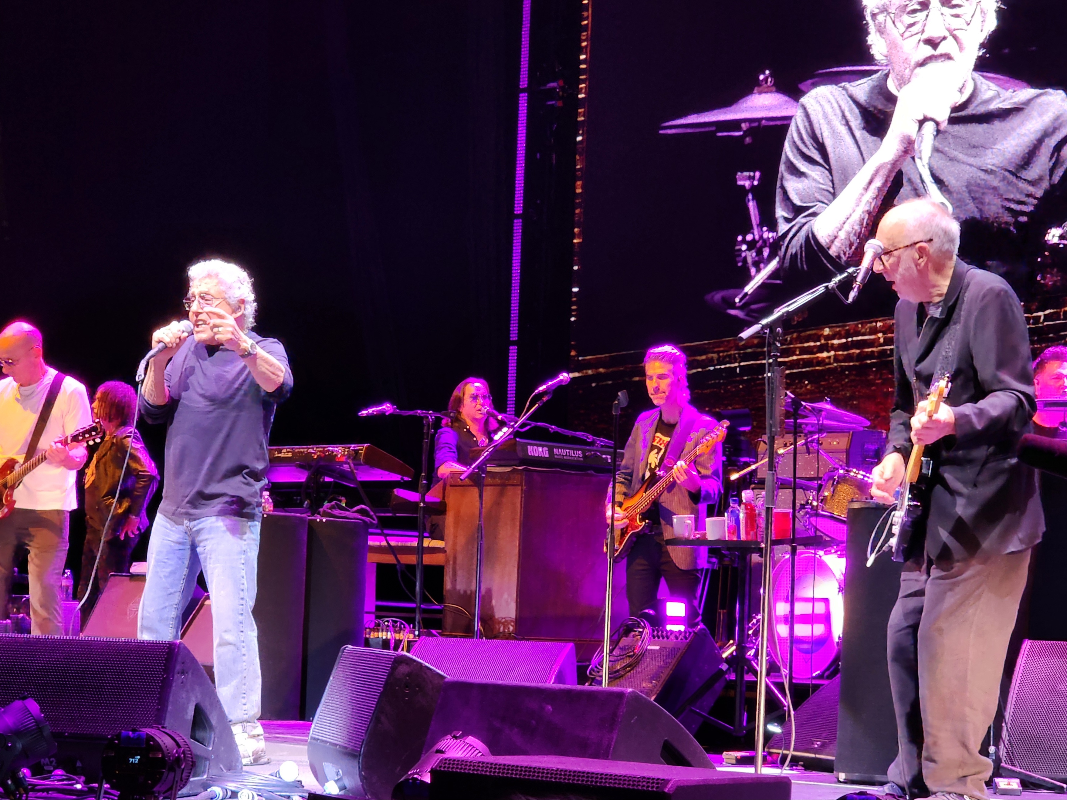The Whos last moment on stage