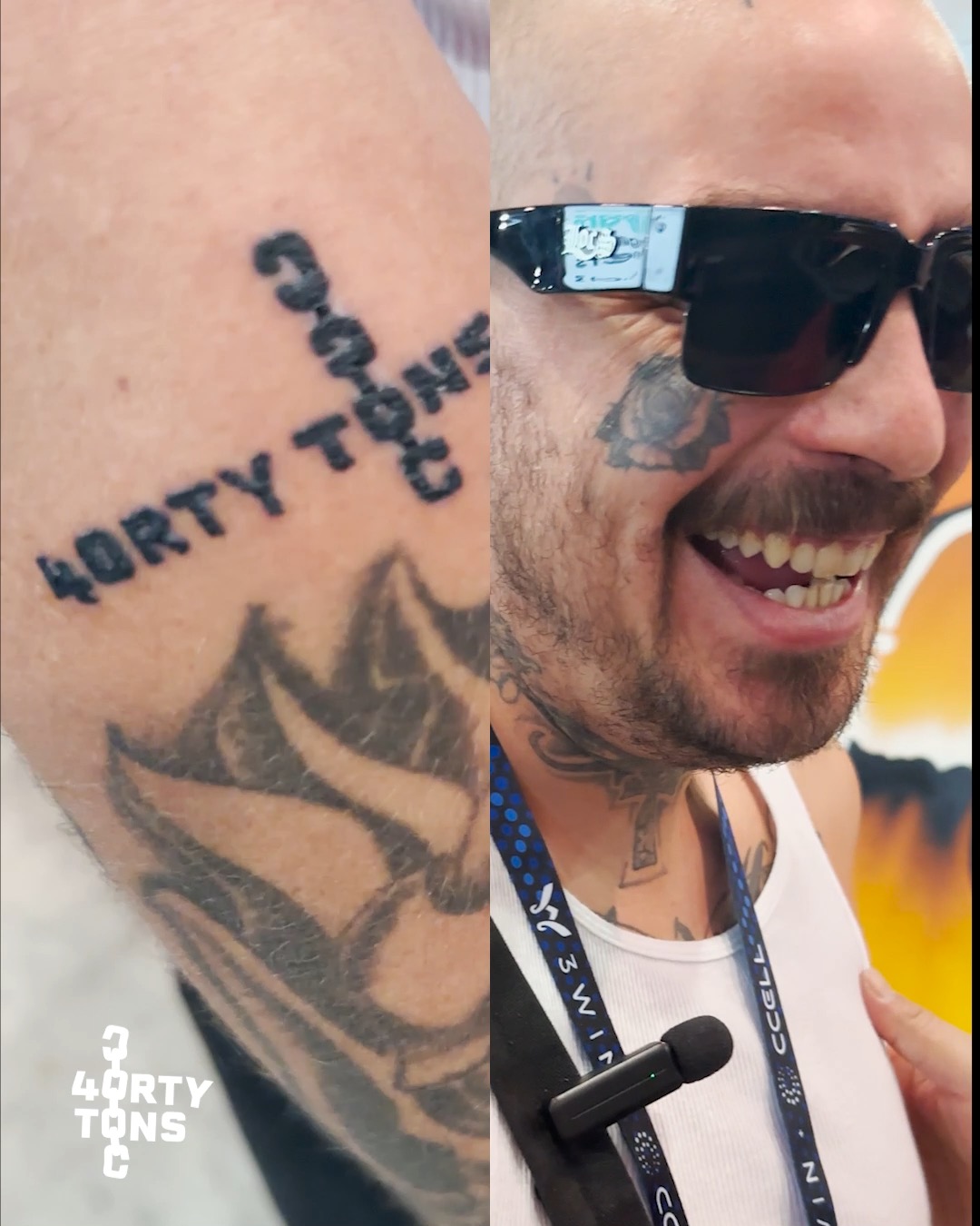 Rasheed Wright aka Brillo reps 40Tons at MJBizCon