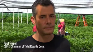 CEO Mark Bradley visits CEO|Chairman of Tidal Royalty Corp. Paul Rosen