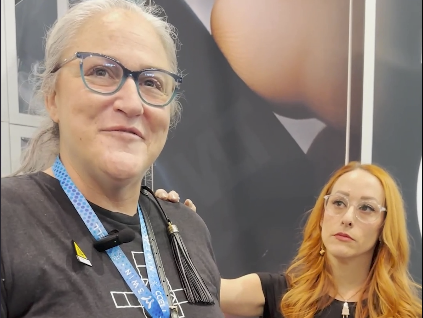 Alexa Wilson and Luna Stower at MJBizCon 