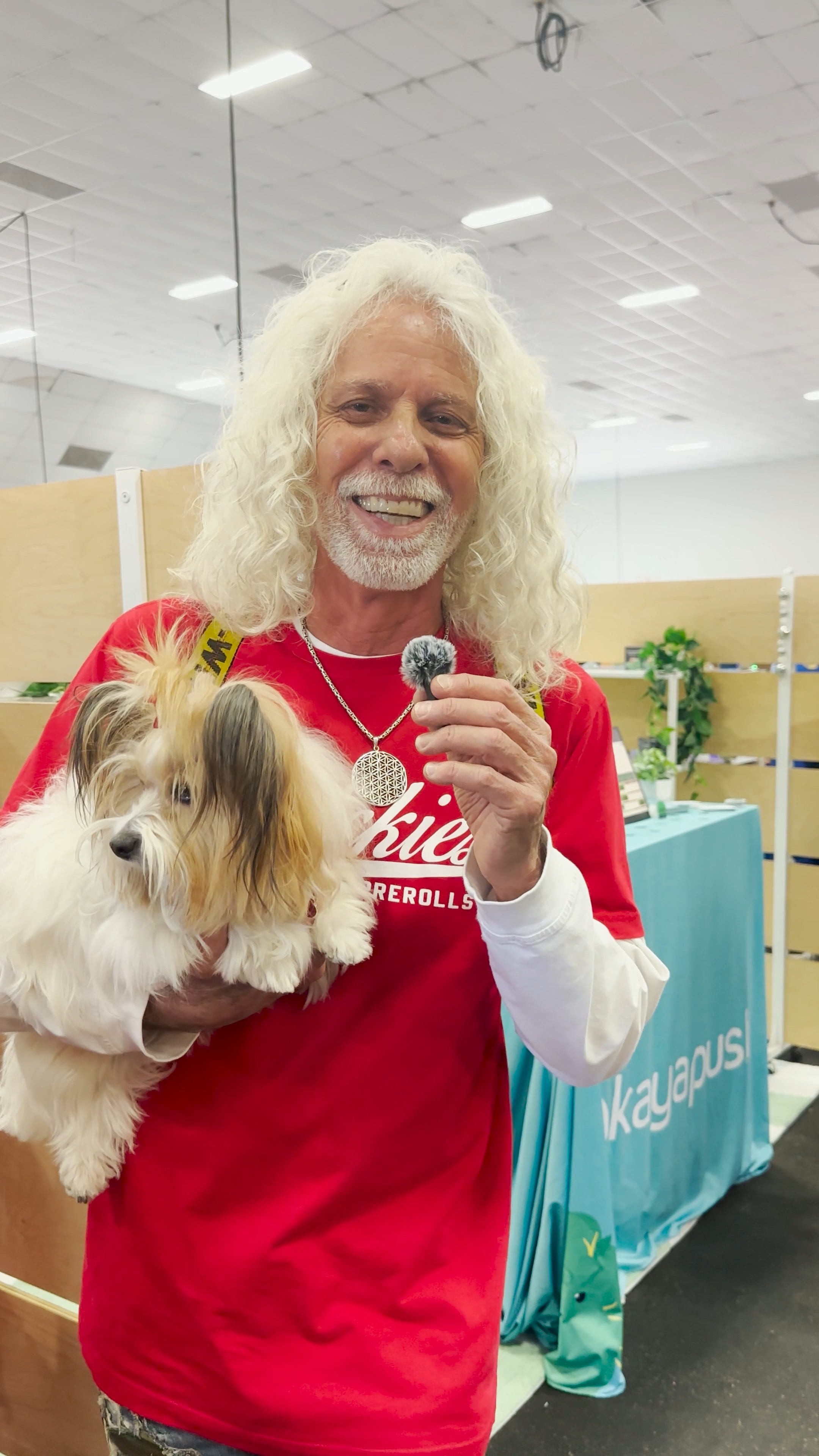 Quickies with Jerry K and his dog Marley at Hall of Flowers 